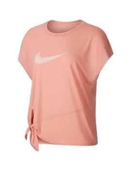 Camiseta Mujer Nike Side Tie Rosa
