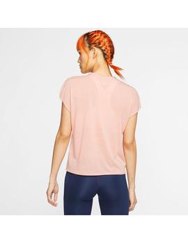 Camiseta Mujer Nike Side Tie Rosa