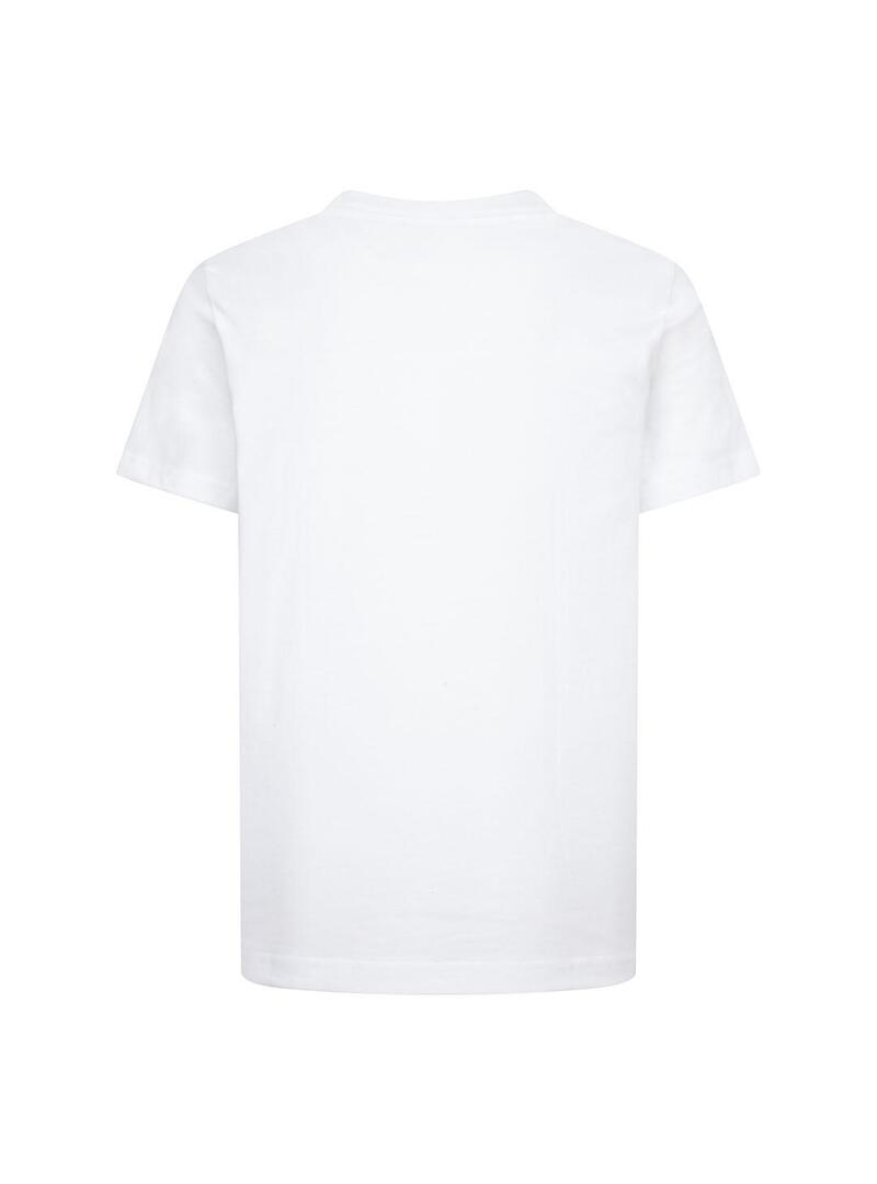 Camiseta Niño/a Jordan Tee Blanca Negra