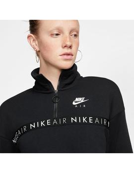 Sudadera Mujer Nike Nsw Air Top Negra
