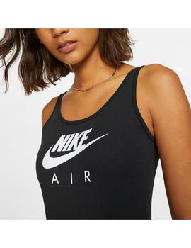 Body Chica Nike Air Negro/Blanco