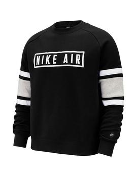 Sudadera Hombre Nike Air Flc Negra