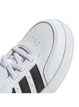 Zapatilla Niño/a adidas Breaknet Blanca Negra