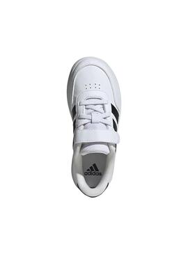 Zapatilla Niño/a adidas Breaknet Blanca Negra