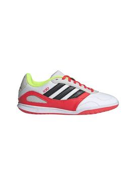Bota Sala Niño/a adidas Super Sala Blanca Roja
