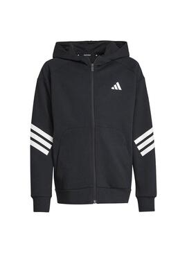 Sudadera Niño/a adidas Gi 3S Negra