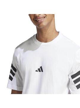 Camiseta Hombre adidas Reg Blanca
