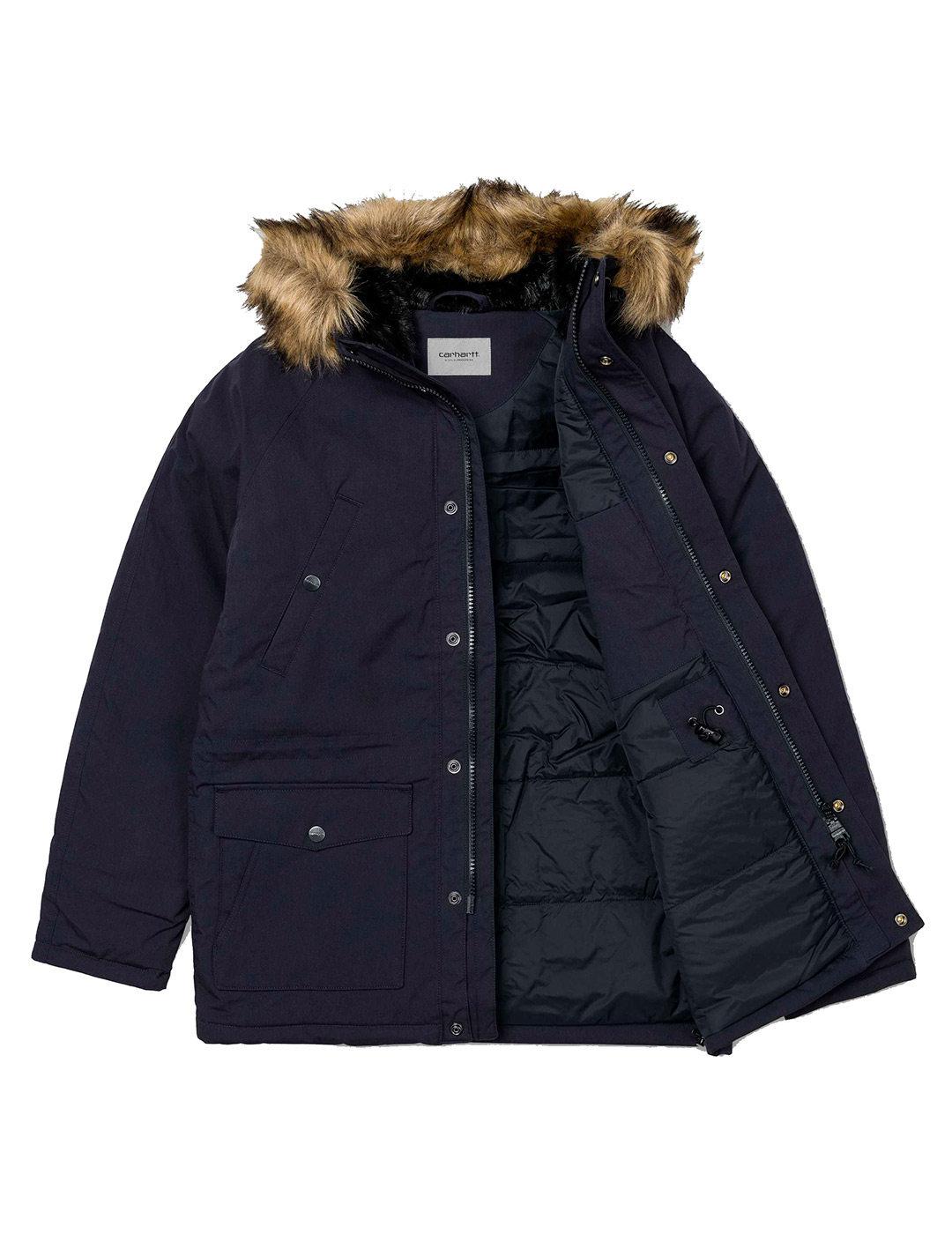 Parka Hombre Carhartt WIP Trapper 65/35 Marino