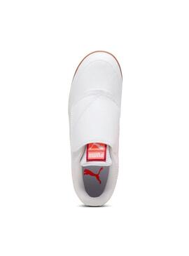 Zapatilla Niño/a Puma Truco III Blanca