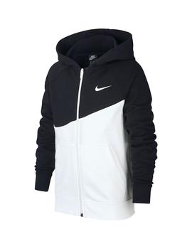 Sudadera Niño Nike Swoosh H. Blanco