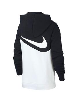 Sudadera Niño Nike Swoosh Blanco