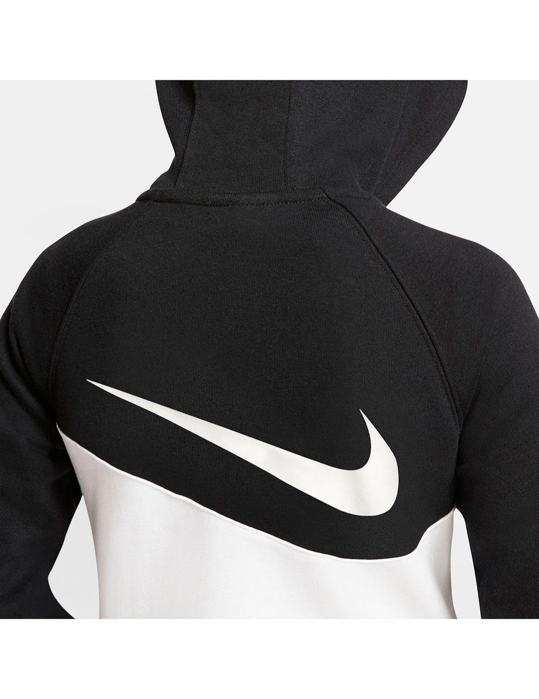 Sudadera Niño Nike Swoosh H. Blanco