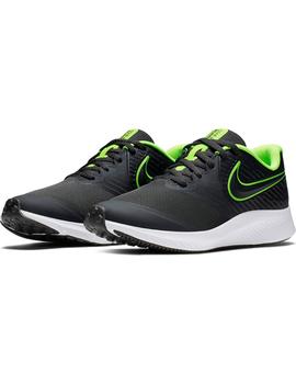 Zapatilla Unisex Nike Star Runner 2 Gris/Verde