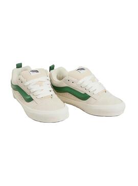 Zapatilla Unisex Vans Knu Skool Beige Verde
