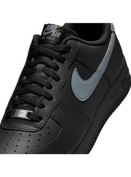 Zapatilla Hombre Nike Air Force 1´07 Negra Gris