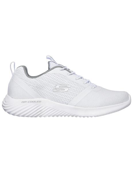 Acostumbrados a Paralizar Facturable Zapatilla Hombre Skechers Bounder Blanco