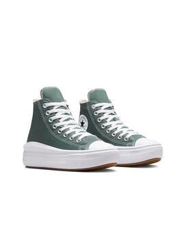 Zapatilla Mujer Converse Move Hi Verde