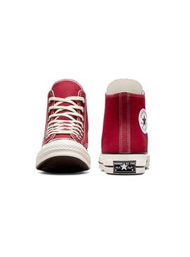 Zapatilla Unisex Converse Chuck 70 Hi Granate