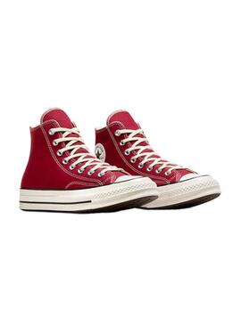 Zapatilla Unisex Converse Chuck 70 Hi Granate