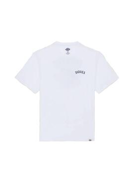 Camiseta Hombre Dickies Snake Blanca