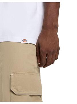 Camiseta Hombre Dickies Snake Blanca