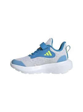 Zapatilla Niño/a adidas FortaRun Blanco Azul