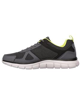 Zapatilla Hombre Skechers Track Bucolo Gris