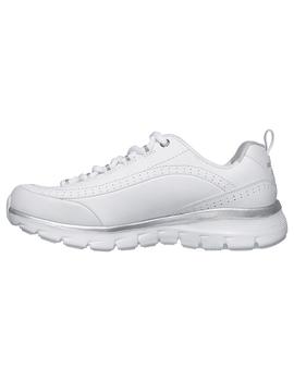 Zapatilla Mujer Skechers Synergy Wide Fit Blanco