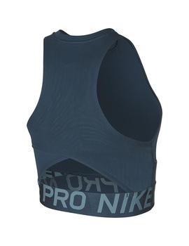 Top Mujer Nike Crop Tank Petróleo