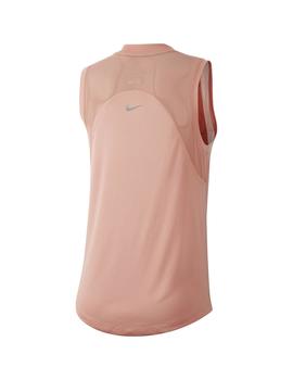 Camiseta Mujer Nike Dry Miler Tank Salmón