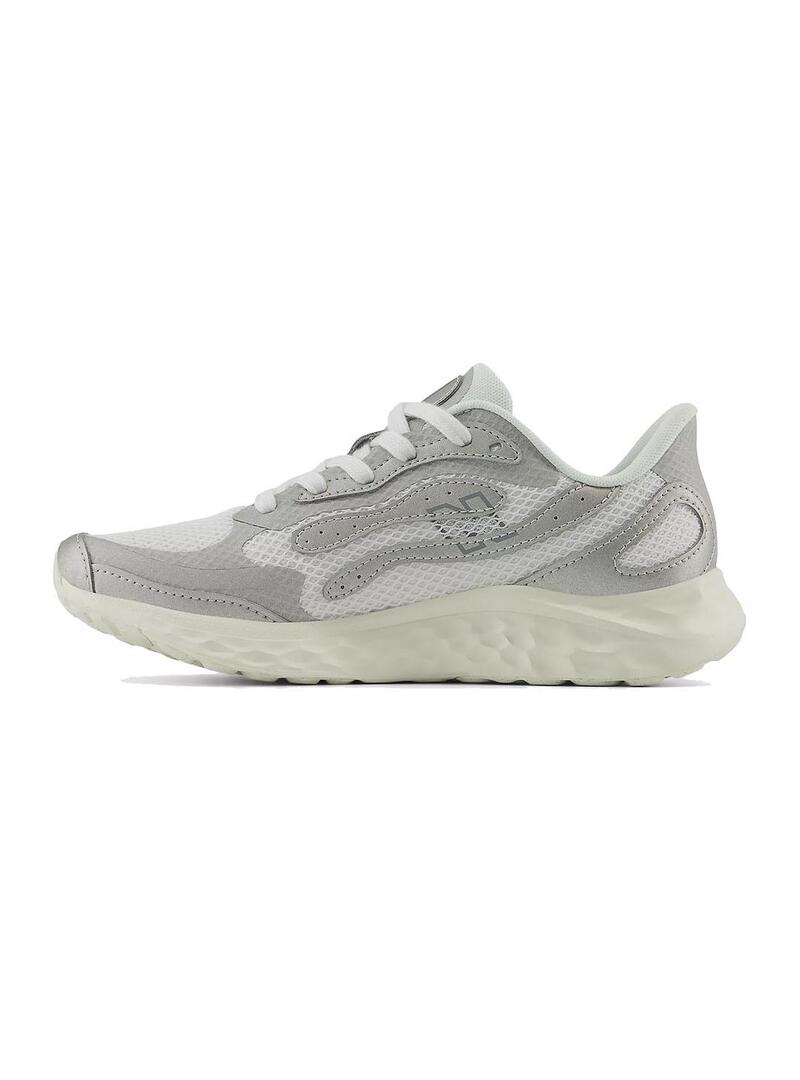 Zapatilla Mujer New Balance Arist V4 Blanca Plata