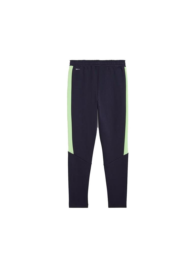 Pantalón Junior Puma Evostripe Marino/Verde