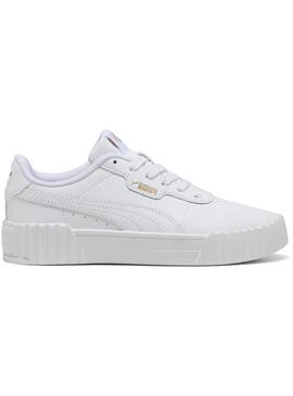 Zapatilla Niña Puma Carina 3.0 Blanca