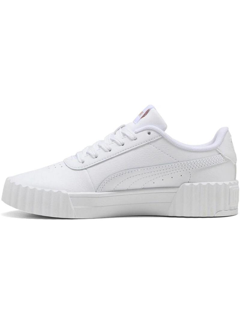 Zapatilla Niña Puma Carina 3.0 Blanca