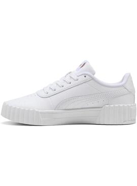 Zapatilla Niña Puma Carina 3.0 Blanca