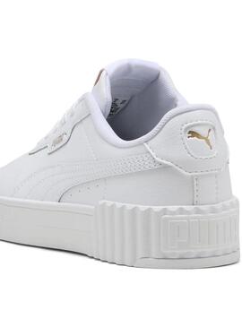 Zapatilla Niña Puma Carina 3.0 Blanca