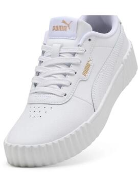 Zapatilla Niña Puma Carina 3.0 Blanca