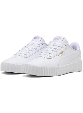 Zapatilla Niña Puma Carina 3.0 Blanca