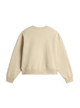 Sudadera Mujer Vans Style 76 Beige