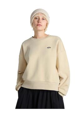 Sudadera Mujer Vans Style 76 Beige