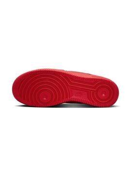 Zapatilla Mujer Nike Air Force Roja Flor
