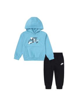 Chandal Niño Nike Nsw Azul negro