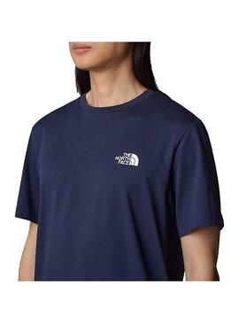 Camiseta Hombre The North Face Simple Dome Azul Marino