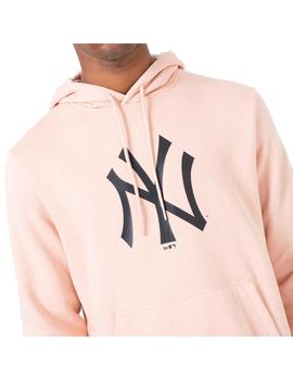 Sudadera Hombre New Era Mlb Seasonal Rosa