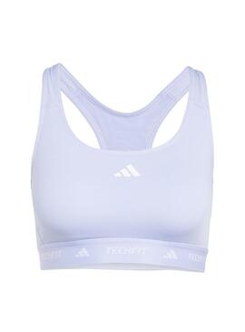 Sujetador Deportivo Mujer adidas TF Lila