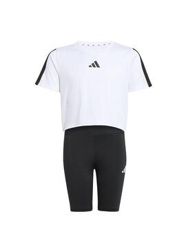 Set Niño/a adidas Jg Tr-es 3s Blanco Negro