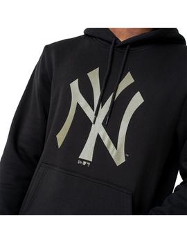 Sudadera Hombre New Era Mlb Seasonal Negra