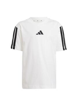 Conjunto Niño/a adidas 3 Stripes Blanco/Negro