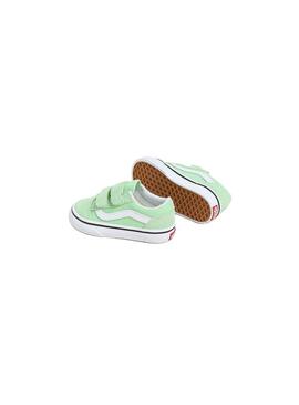 Zapatilla Niño/a Vans Old Skool V Verde
