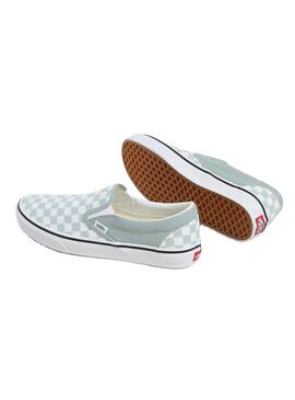 Zapatilla Unisex Vans Slip-On Verde Agua